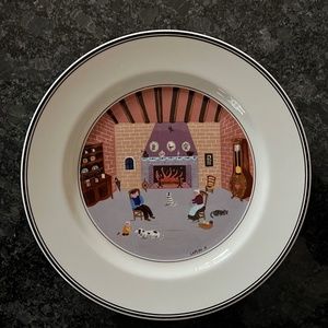 Villeroy & Bach Design Naif By Fireside Salad Plate